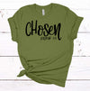 Chosen, Jeremiah 1:5, Christian Tee Shirt, Premium Soft Unisex Tee, Plus Sizes Available, 2x Christian, 3x Christian, 4x Christian