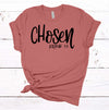 Chosen, Jeremiah 1:5, Christian Tee Shirt, Premium Soft Unisex Tee, Plus Sizes Available, 2x Christian, 3x Christian, 4x Christian