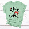 Kiss Me I'm Cajun, Crawfish Tee Shirt, Mardi Gras Tee Shirt, King Cake, Premium Cotton Unisex Tee, Plus Size 2x, 3x, 4x Available