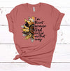 I'm Blunt Because God Rolled Me That Way, Funny Sunflower Tee, Premium Soft Unisex Tee, Plus Size 2x, 3x, 4x,