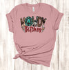 Western Style Howdy Bitches, Turquoise Tee Shirt, Cowboy, Cowgirl, Premium Soft Unisex Tee, Plus Size 2x, 3x, 4x Available