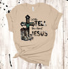 Let Me Tell You About Jesus, Christian Western Shirt, Premium Cotton Unisex, Plus Size 2x, 3x, 4x Available