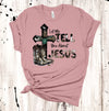 Let Me Tell You About Jesus, Christian Western Shirt, Premium Cotton Unisex, Plus Size 2x, 3x, 4x Available