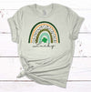 Lucky, Green Saint Patrick Day Rainbow, Saint Patrick, Premium Unisex Soft Shirt, 2x, 3x, 4x, Plus Size Available, Saint Patrick's Day