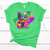 Love Mardi Gras, King Cake Tee, Fat Tuesday, Mardi Gras Tee Shirt, Premium Unisex Tee, Plus Size 2x, 3x, 4x Available