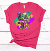 Love Mardi Gras, King Cake Tee, Fat Tuesday, Mardi Gras Tee Shirt, Premium Unisex Tee, Plus Size 2x, 3x, 4x Available