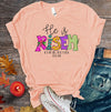 Religious Easter Shirt, He Is Risen, He Is Not Here, He Is Risen, As He Said, Premium Unisex Tee, Plus Sizes Available, 2x, 3x, 4x Sizes