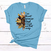 I'm Blunt Because God Rolled Me That Way, Funny Sunflower Tee, Premium Soft Unisex Tee, Plus Size 2x, 3x, 4x,