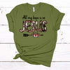 Christian Tee, All My Hope Is In Jesus, Western Christian, Religious Tee Shirt, Premium Unisex Tee, Plus Size 2x, 3x, 4x,