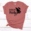 Derby Party, Derby Hats, Kentucky Derby, Horse Racing, Kentucky Shirt, Premium Soft Unisex Shirt, Plus Sizes Available