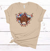 Patriotic Cow Tee Shirt, Red White And Blue, Cow Tee Shirt, July 4 Shirt, Premium Soft Unisex Tee, Plus Sizes Available