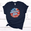 Independence Day, American Babe Sunflower Shirt, Patriotic Sunflower, July 4 Shirt, Premium Soft Unisex Tee, Plus Sizes Available