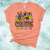 Peace Love Cruise, Cute Cruise Shirt, Cruise Tee, Family Cruise, Couples Cruise, Premium Soft Unisex Tee, Plus Sizes Available