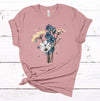 Beautiful Blue Flowers, Pretty Flowers, Flower Shirt, Floral Tee, Premium Unisex Tee, Plus Size 2x, 3x, 4x Plus Size Available