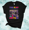 This Is My 80's Costume, Classic Tee, 80's, Cassette Tape, Retro Tee Shirt, Premium Soft Unisex Tee, Plus Sizes Available