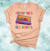 Hip Hop 80's Old School, Classic Tee, 80's, Cassette Tape, Retro Tee Shirt, Premium Soft Unisex Tee, Plus Sizes Available