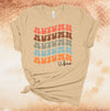 Fall Tee Shirt, Repeating Autumn Vibes, Colorful Autumn, Autumn Tee Shirt, Premium Unisex, Plus Size 2x, 3x, 4x,