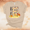 Fall Vibes, Cute Fall Shirt, Fall Leaves, Pumpkin Season, Autumn Tee Shirt, Premium Unisex, Plus Size 2x, 3x, 4x,