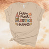 Fall Shirt, Farm Fresh Autumn Harvest, Fall Gnome Shirt, Cute Fall Shirt, Autumn Shirt, Premium Soft Unisex, Plus Size 2x, 3x, 4x,