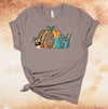 Cute Hello Fall, Teal Pumpkin, Pumpkin Spice Shirt, Leopard Print, Fall Shirt, Fall Plus Sizes Available, Premium Soft Unisex Tee Shirt