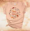 Hello Autumn, Pumpkins, Sweaters, Umbrella, Fall Leaves, Cute Fall Shirt, Autumn Shirt, Premium Cotton Unisex, Plus Size 2x, 3x, 4x,