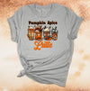 Pumpkin Spice Latte, Halloween, Cute Fall Shirt, Fall Coffee, Fall Lover, Premium Soft Unisex Tee, 2x, 3x, 4x Plus Sizes Available