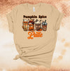 Pumpkin Spice Latte, Halloween, Cute Fall Shirt, Fall Coffee, Fall Lover, Premium Soft Unisex Tee, 2x, 3x, 4x Plus Sizes Available