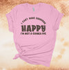 I Can't Make Everyone Happy I'm Not A Guinea Pig, Guinea Pig Mom, Cavy, Premium Cotton Unisex Tee, Plus Size 2x, 3x, 4x Plus Sizes Available