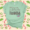 I Have Never Been To Heaven But I Have Been To Florida, Florida Vacation, Premium Soft Tee Shirt, Plus Sizes Available 2x, 3x, 4x,