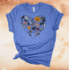 Halloween Heart, Pumpkin, Ghost, Black Cat, Candy, Witch, Boo, Potions, Premium Soft Shirt, 2x, 3x, 4x, Plus Sizes Available