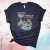 I Will Not Be Stopped, Hourglass, Butterflies, Floral Tee, Premium Cotton Unisex Tee, Plus Size 2x, 3x, 4x Plus Size Available