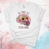 Be Kind To Your Mind, Floral Brain, Peacefulness, Brain And Flowers, Be Free, Premium Soft Unisex Tee, Plus Size 2x, 3x, 4x Available