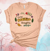 Grow Positive Thoughts, Flower Shirt, Body Positive, Flowers, Premium Soft Unisex Tee, Plus Sizes Available