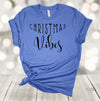 Christmas Vibes, Christmas Family, Christmas Tee Shirt, Premium Cotton Unisex Tee, Plus Size 2x, 3x, 4x Available