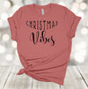 Christmas Vibes, Christmas Family, Christmas Tee Shirt, Premium Cotton Unisex Tee, Plus Size 2x, 3x, 4x Available