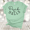 Deck The Halls, Christmas Music, Christmas Family, Christmas Tee Shirt, Premium Cotton Unisex Tee, Plus Size 2x, 3x, 4x Available