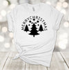 Merry Christmas, Christmas Trees, Christmas Pictures, Christmas Tee Shirt, Premium Cotton Unisex Tee, Plus Size 2x, 3x, 4x Available