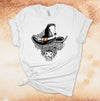 Halloween Shirt, Highland Cow Witch, Witch Hat, Halloween Cow, Premium Soft Unisex Tee, Plus Size 2x, 3x, 4x Plus Size Available