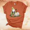 Fall Gnome, White And Green Pumpkins, Pumpkin Patch, Fall Pumpkins, Fall Shirt, Premium Soft Unisex Tee, Plus Sizes Available