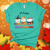 Dental Happy Hallothankmas, Dental Office, Holiday Teeth Shirt, Premium Soft Unisex Tee, Plus Size 2x, 3x, 4x Available