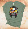 Old Truck Full Of Candy, Halloween Candy Shirt, Premium Cotton Unisex Tee, Plus Size 2x, 3x, 4x Plus Sizes Available