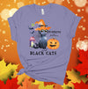 Pumpkins Potions And Black Cats, Halloween Tee Shirt, Fall Shirt, Premium Soft Unisex Tee, Plus Sizes 2x, 3x, 4x Available