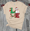 Love, Snowman, Antlers, Christmas Fun Tee, Holiday Shirt, Premium Soft Unisex Tee Shirt, Plus Size Available 2x, 3x, 4x