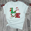 Love, Snowman, Antlers, Christmas Fun Tee, Holiday Shirt, Premium Soft Unisex Tee Shirt, Plus Size Available 2x, 3x, 4x