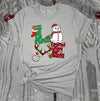 Love, Snowman, Antlers, Christmas Fun Tee, Holiday Shirt, Premium Soft Unisex Tee Shirt, Plus Size Available 2x, 3x, 4x