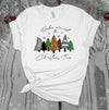 Rockin Around The Christmas Tree, Christmas Trees, Christmas Shirt, Premium Cotton Unisex Tee, Plus Size 2x, 3x, 4x Plus Sizes Available