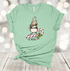 Be Merry, Candy Cane, Chickadee Bird, Cute Bird Shirt, Christmas Bird, Premium Unisex Tee, Plus Size 2x, 3x, 4x