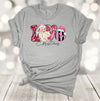 Christmas Shirt, Love Christmas, Santa Claus, Cute Santa Tee, Pink Christmas, Premium Soft Unisex Tee, Plus Size 2x, 3x, 4x