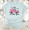 It's The Most Wonderful Time Of The Year, Pink Truck, Pink Christmas, Fun Christmas Design, Premium Soft Unisex Tee, Plus Size 2x, 3x, 4x