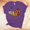 Fall Shirt, Carved Pumpkins, Pumpkin Faces, Assorted Pumpkins, Pumpkins, Halloween, Premium Soft Unisex Tee, Plus Size 2x, 3x, 4x Available